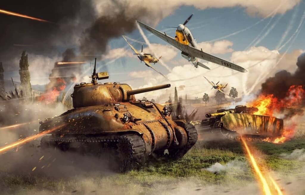 Экшен игра War Thunder