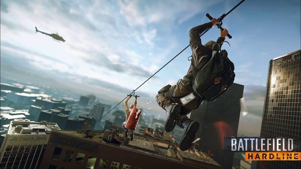 Экшен игра Battlefield Hardline