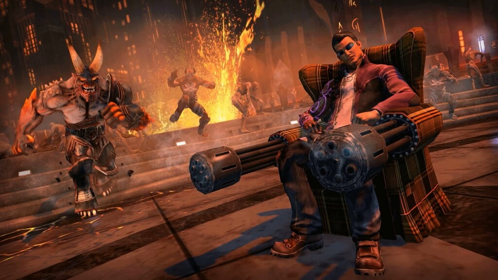 Экшен игра Saints Row: Gat Out of Hell