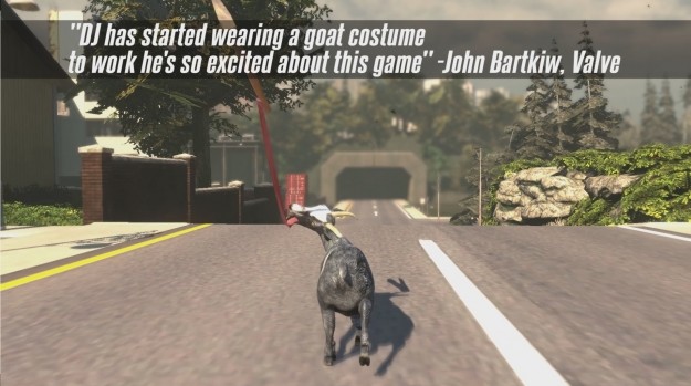 Goat Simulator игра про козла