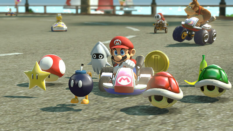 Mario Kart 8 гонки