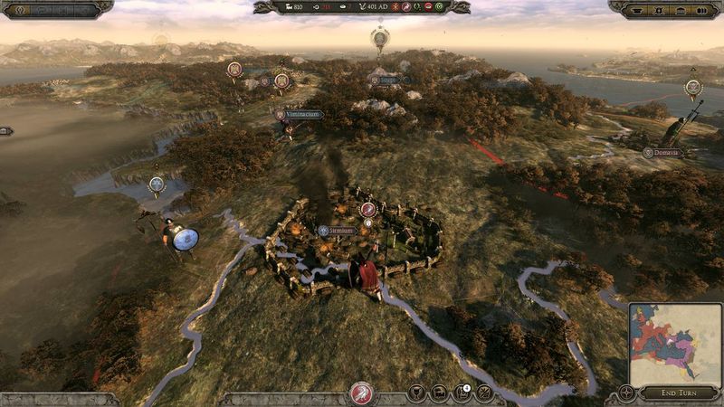 Играй в стратегию Total War: Attila