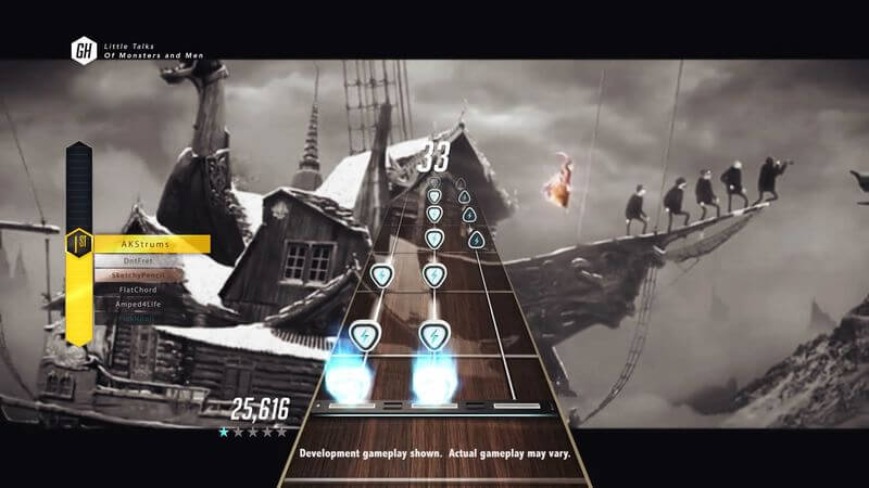 Guitar Hero Live игра про музыку