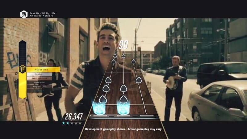 Guitar Hero Live стань музыкантом в игре