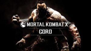 Mortal Kombat X новый боец Goro