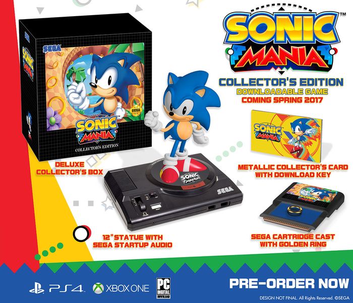 Sonic Mania коллекционное издание