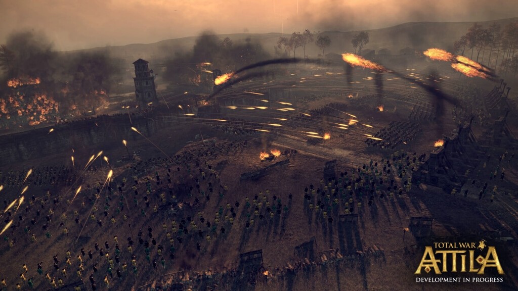 Total War: Attila Экшен
