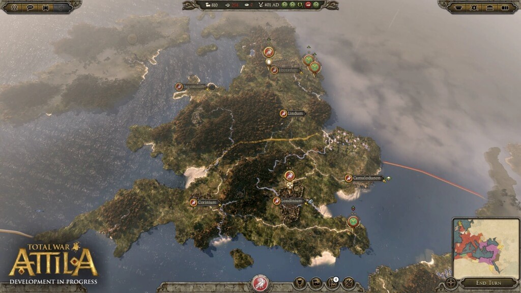 Стратегия Total War: Attila