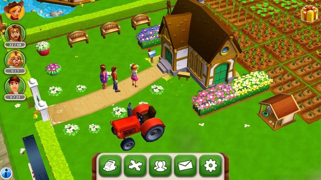Браузерная игра My Free Farm